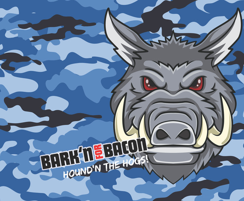 Bark'n For Bacon Camo Gear Bags