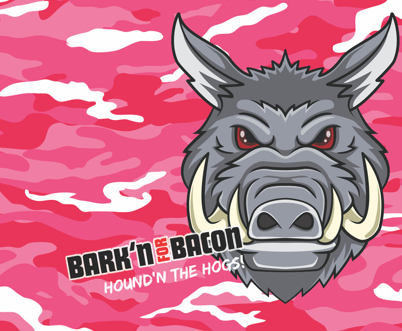 Bark'n For Bacon Camo Gear Bags